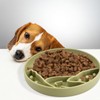 Slow Feeder Hundenapf, Interaktive Hundenapf Rutschfester, Kieselerde Fütterung Langsam Fressen,