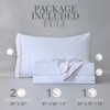 J'Chervianne Full Bed Sheet Set, 4 Piece Ultra-Soft Microfiber Bed