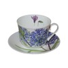 Roy Kirkham Breakfast Cup and Saucer Agapanthus
