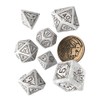 Q-Workshop QWOWGE3T The Witcher Dice Set: Geralt - The White