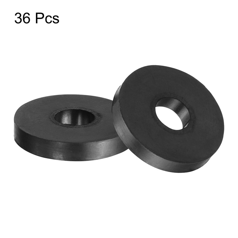QUARKZMAN Pack of 36 Rubber Washers Rubber Spacer 30 mm