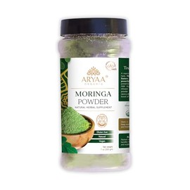 Aryaa Organic Moringa Powder – Energy Infused | 100% Pure & Organic | Nutrient-Dense Superfood | 200g