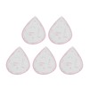5pcs 6403 Curve Ruler Set Multifunctional Plastic Curve Pattern Ruler