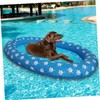 GRIRIW 1Pc Pet Inflatable Swimming Pool Portable Foldable Dog and