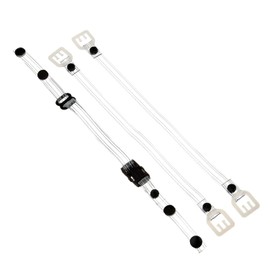 Toyo Safety No. TE-1 Transparent Chin Strap, Width 0.6 x Height 8.7 x Depth 0.08 inches (14 x 220 x 2 mm)
