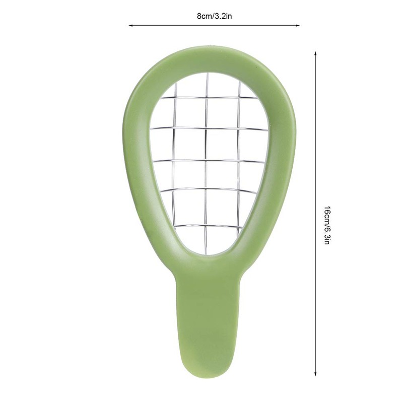 Avocado Cuber Tool, Stainless Steel Avocado Slicer Cutter Salad Tools