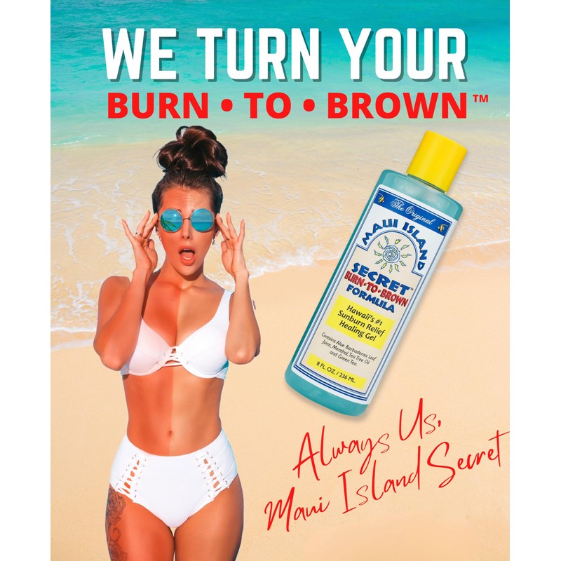 Maui Island Secret Burn to Brown Formula 8 Oz. 1pack