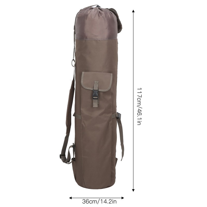 MultiFunctional Fishing Rod Reel Storage Bag Pole Carry Case Fishing