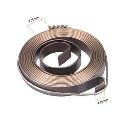 sourcing map Drill Spring Coils Return Spring Return Spring Accessories 980 mm 43 x 6 x 0.65 mm