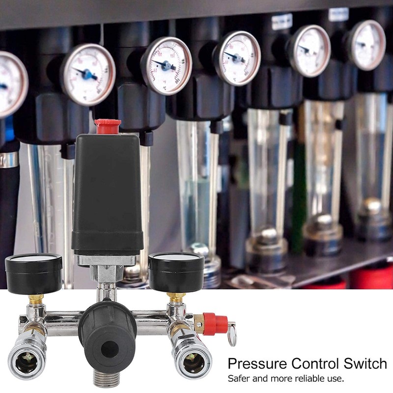 Bracket Mounting Compressor Pressure Switch Air Compressor Parts Manifold Regulator