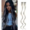 2 x Clip-In Hair Extension Highlights Streaks, Colourful Hair Highlights