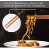 MELLIEX 10 Pairs of Chopsticks Japanese Bamboo Chopsticks Reusable Washable