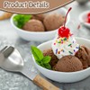 Juego de 2 palas para helado, acero inoxidable con mango