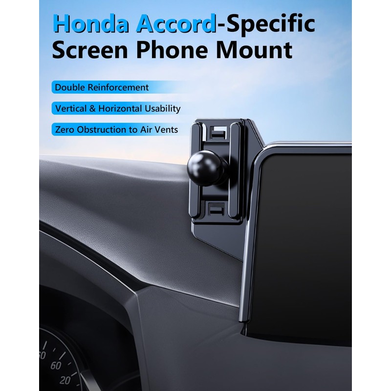 ELOHEI 10.25" Car Phone Holder for Mazda CX-5 2022 2023