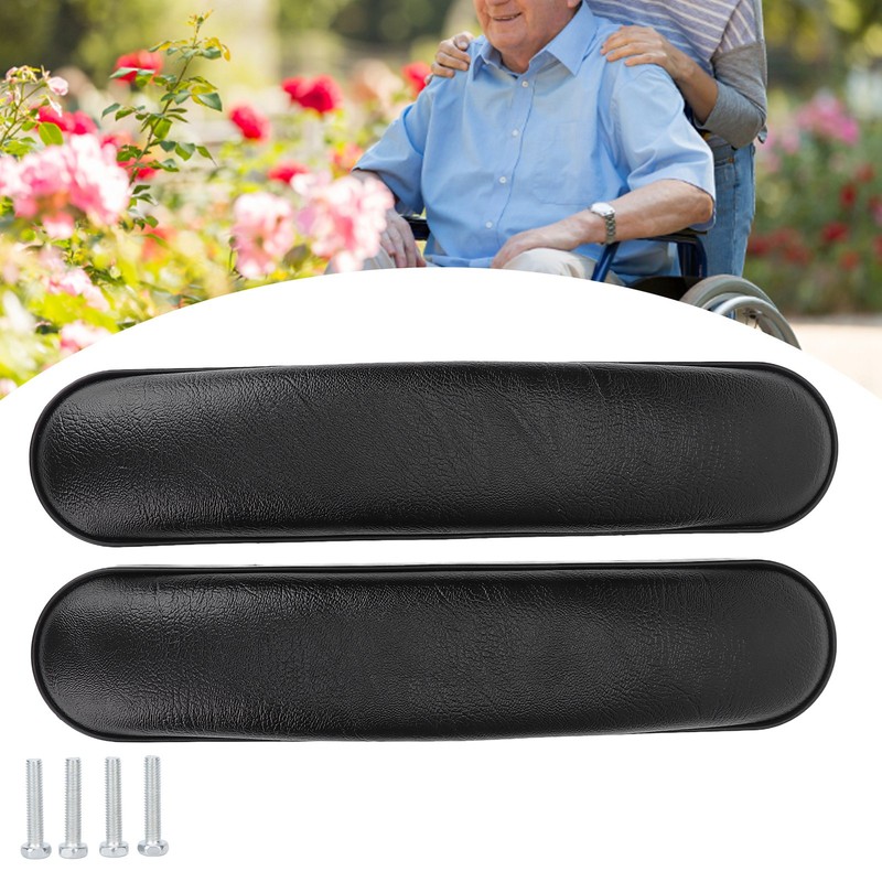 2pcs Universal Wheelchair Armrest Cover Cushion Pad Wheelchair Accessories for