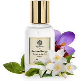 PREparfume From France Ambre Rouge 30ml – Warm Oriental Floral Scent From France – Luxury Fragrance with Saffron, Jasmine – Long Lasting Perfume With Amber and Oud Notes