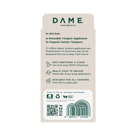 DAME Reusable Tampon Applicator