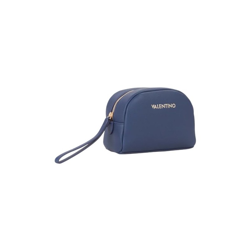 VALENTINO Kulturbeutel FAE Re Soft Cosmetic Case Blu dunkelblau