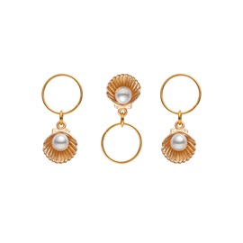 Red by Kiss Premium Luxury Braid Charms, Hair Decorative Accessories for Braids & Locs, Gold Silver Shiny, Lightweight & Durable (Luxury)