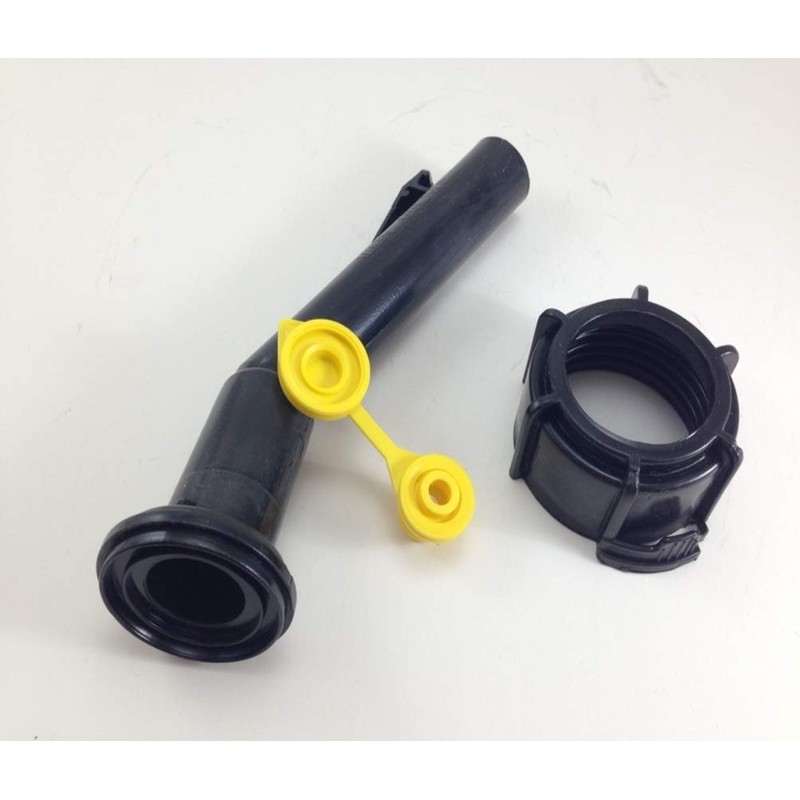 1 - Fuel Gas Can Jug Spout Nozzle, Ring &