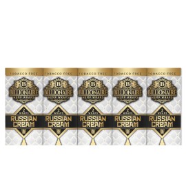 Billionaire Wraps - Russian Cream Flavor - 5 Pouches, 10 Wraps Total!