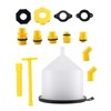 Alipis 1 Set Spill Coolant Funnel Kit with Fluid Stopper