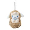 Sanrio 010201 Mascot Holder (Small Animals in the Forest) Cinnamon