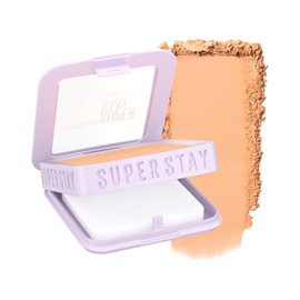 Maybelline Superstay Flex Powder 9gr, Base de Maquillaje en Polvo, tono 128, 30 Horas de Duración y A Prueba de Agua, Acabado Mate