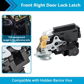 MAX COOL Front Right Side Door Lock Latch Actuator Suitable for Holden Barina 2005-2012 Viva 2005-2009