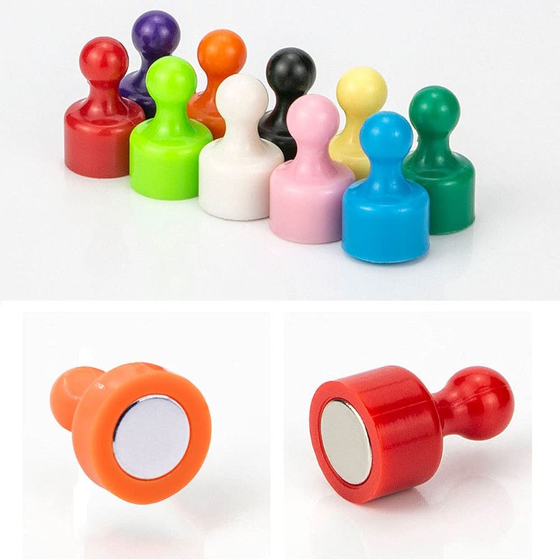 20 PCS Fridge Magnets Strong Neodymium Magnets Magnetic Push Pins