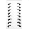 Half Lashes Strips False Eyelashes Fairy Natural Lashes Cat Eye