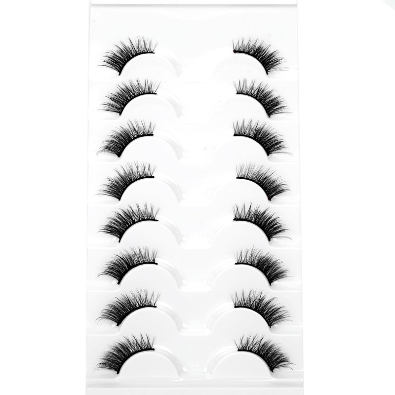 Half Lashes Strips False Eyelashes Fairy Natural Lashes Cat Eye