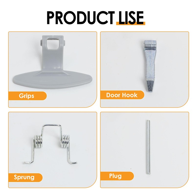 LG Washing Machine Complete Door Handle Replacement Kit for Washing