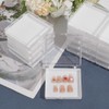 SOFPLATE 9Pcs Press on Nail Box Set Plastic Manicure Box