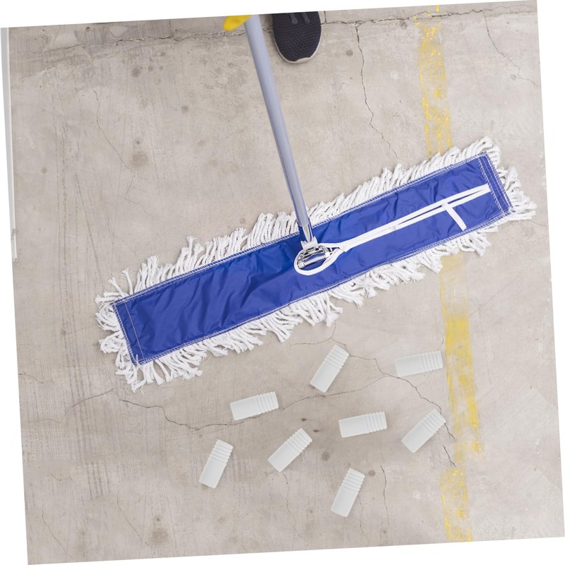 Ipetboom 20pcs Threaded Mop Rod Replacement Adapter Durable Extension Pole