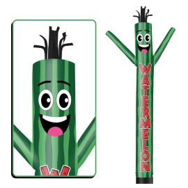 Watermelon Theme Inflatable Weird Wave Dancer Tube Man Outdoor Advertising Promotion Air Dancer (Blower Not Included)Color: watermelon, Size: 6ft