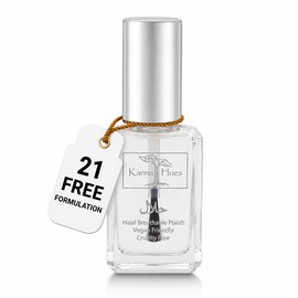 Esmalte de uñas certificado Halal de Karma  verdaderamente transpirable, libre de crueldad y vegano  Esmalte de uñas permeable al oxígeno Wudu (capa  