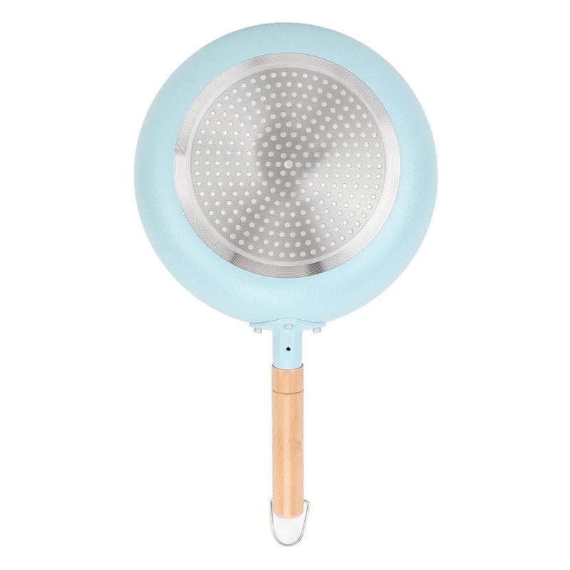 Frying Pan Egg Omelette Pan with Wooden Handle Heat Resistant