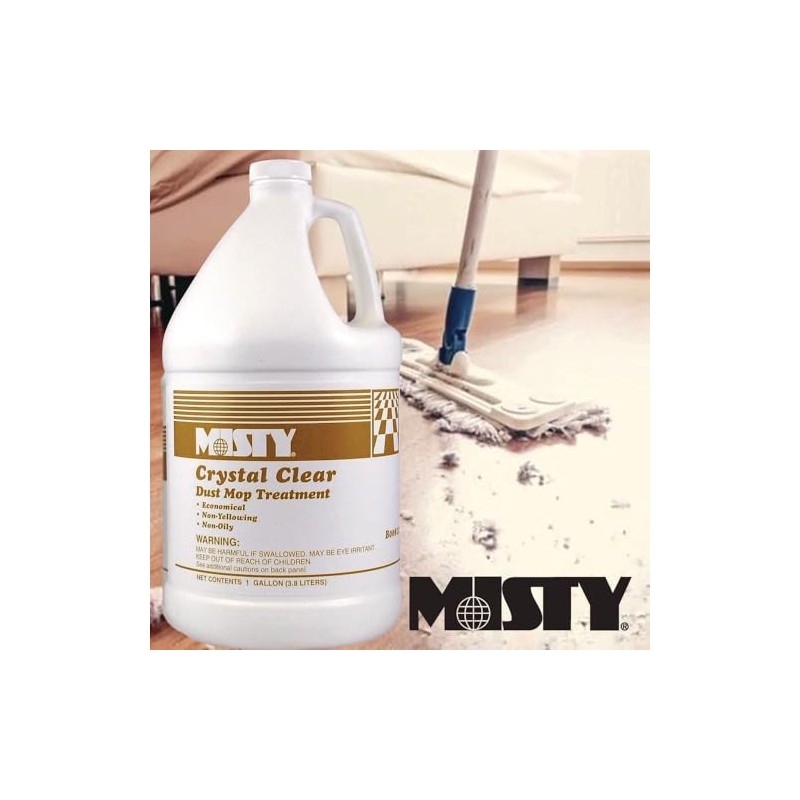 MISTY 1003411EA Crystal Clear Dust Mop Treatment, Slightly Fruity Scent,