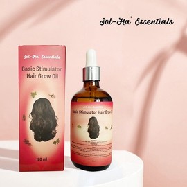 Sol-Ha' Essentials Herbal & Essence Hair Grow Oil for Hair Growth Basic Stimulator 120ml