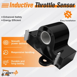 GODCTSUP Golf Cart Inductive Throttle Sensor, Fits EZGO TXT&Medalist 1994-UP DCS and PDS Electric Golf Carts, Replace EZGO Inductive Throttle Sensor OEM# 25854G01, 25854-G01