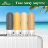 ME.FAN Travel Bottles for Toiletries,3oz Silicone Travel Size Containers, TSA