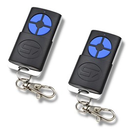 2 x Hörmann 868 MHz Compatible Handheld Transmitter | Replaces HSM4 HSE2 HS4 | Radio Remote Control for HSM HS 4 | Garage Door Opener | Garage Door Remote Control | Remote Control | Handheld