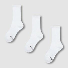 JAJU [JAJU] Women's Active Support Long Socks, 3 Pairs (Choose 1 of 2 Types)