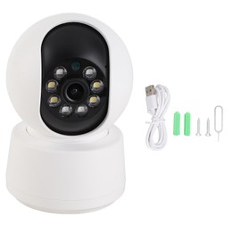 1080P HD Baby Camera Monitor Two Way Speaking Free Rotation Night View Home Security Monitor
