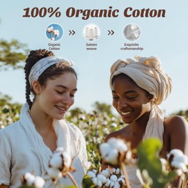 REDASW 100% Cotton Sheet Sets King Size Bed Sheets 1200 TC Egyptian Cotton Sheets 4 pcs White Bedding Sets with 16" Deep Pocket All Season (White, King)