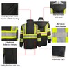 ZUJA High Visibility Safety Jacket and Pants ANSI/ISEA Standard Reflective