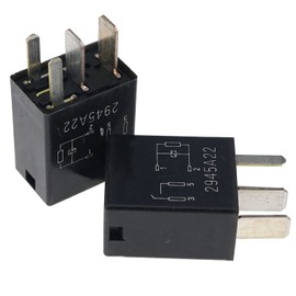 IEQFUE 4PCS 8T2T-14B192-AA 8T2T14B192AA Multi-Function Relay 4-PIN Relays Compatible with Ford Fusion F150 F250