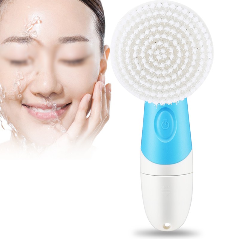 4 in 1 Waterproof Electric Cleansing Face Brush Include Detachable