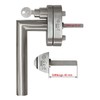 Stainless Steel Window Handle FG 13 Pin Length 40 mm